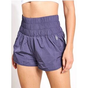 Free People Movement Shorts Size Large The Way Home Shorts Purple‎